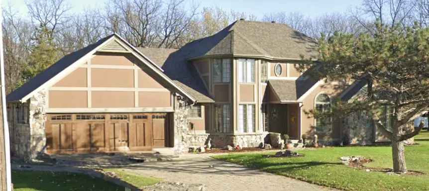 Tudor style home in Tecumseh ON built by Sovereign Developments