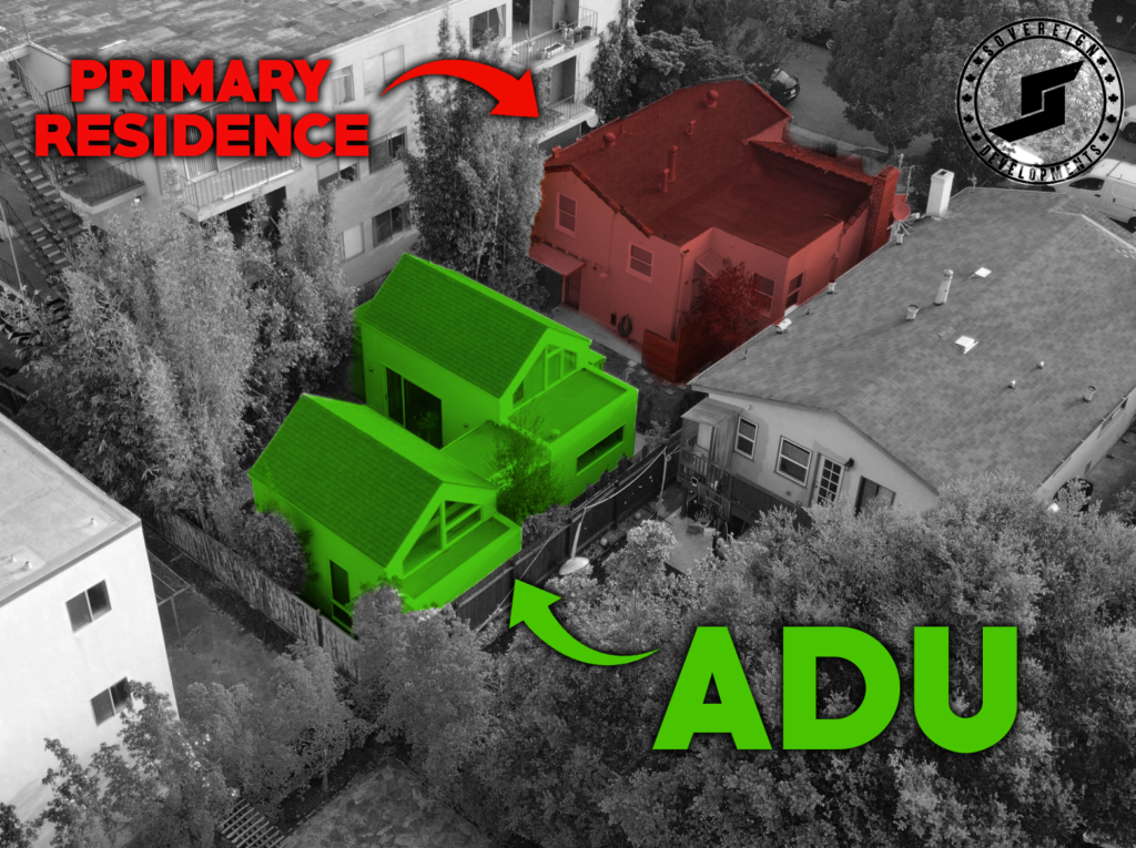 Example of an ADU on a property